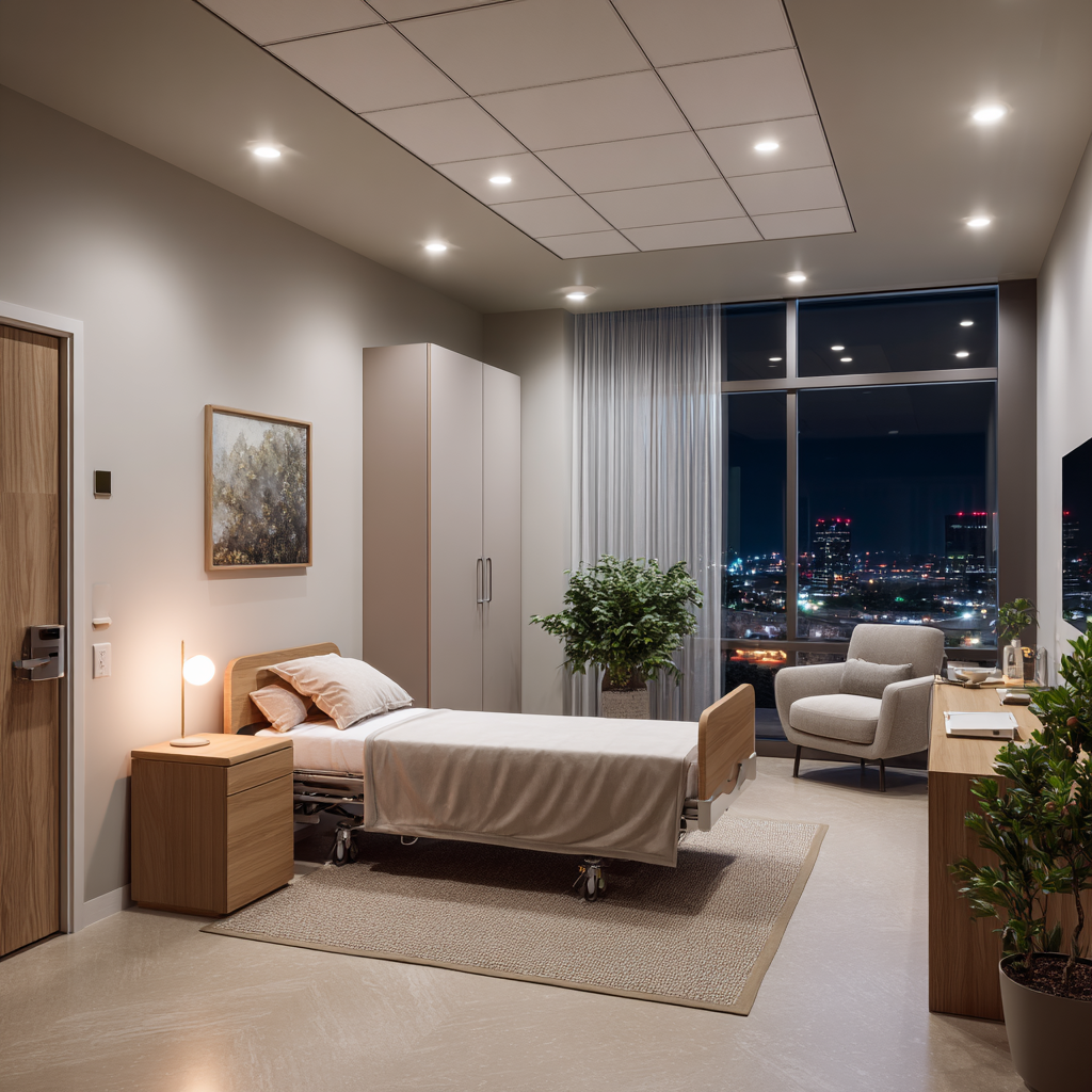 MDNT Rehab common area lounge